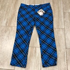 Royal & Awesome Golf Pants Sz 36x30 NWT